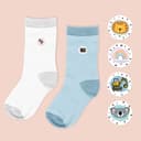 Runde Bügeletiketten