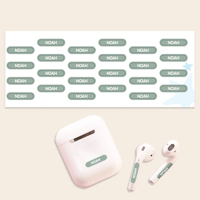 Mini Namensaufkleber XS