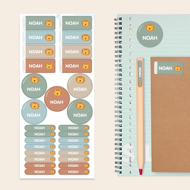 Namensaufkleber Vorteilspakete