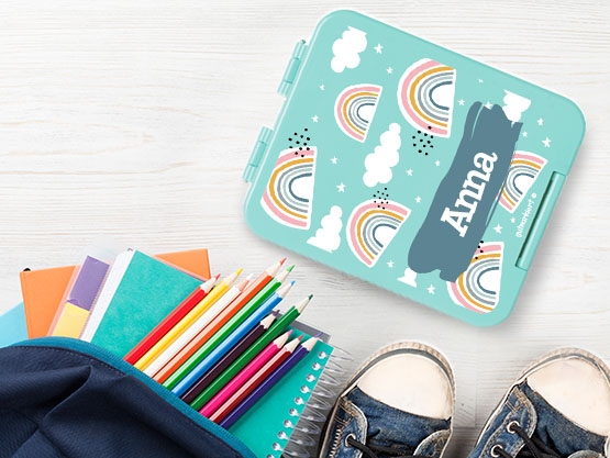 Brotdose mit Name Thema