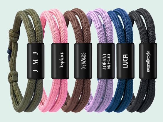 Luxus personalisiertes Namensarmband