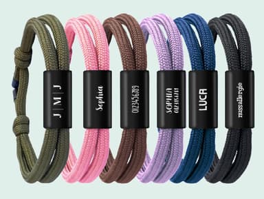 Luxus personalisiertes Namensarmband