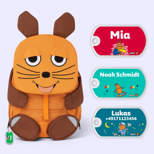 Die Maus Taschenanhänger