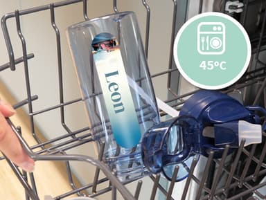 Trinkflasche mit Name - Real World