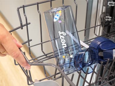 Trinkflasche mit Namen Thema