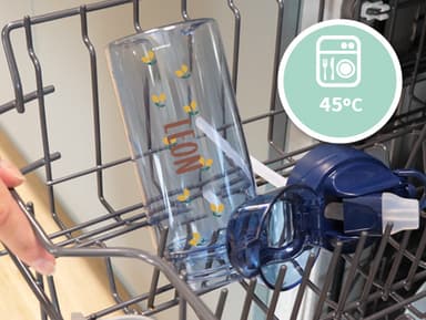 Trinkflasche mit Namen Design