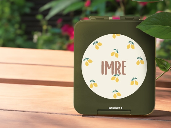 Brotdose mit Name Design