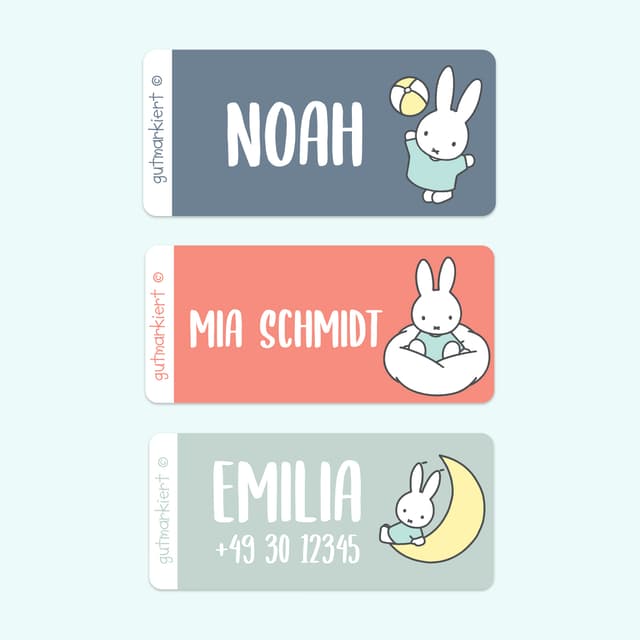 Miffy Textilaufkleber