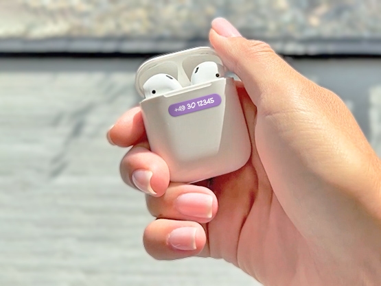 Mini Namensaufkleber XS