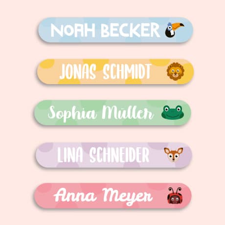 Mini Aufkleber Affenzahn