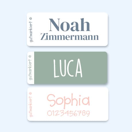 Textilaufkleber - einfarbig