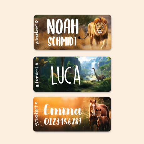 Real World Textilaufkleber