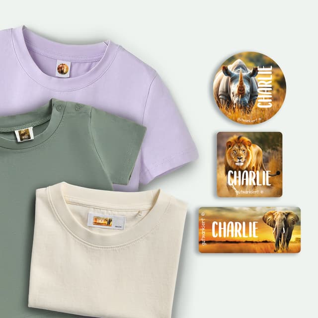 Textilaufkleber Vorteilspaket - Real World