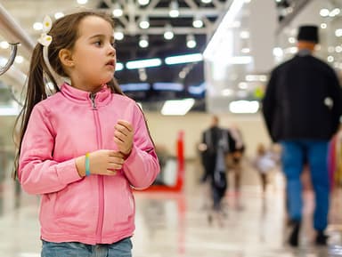 SOS Armband Kind - schmal