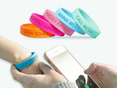 SOS-Armband Kind